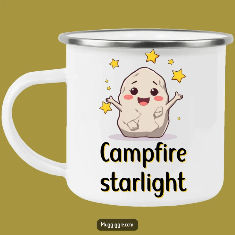 Funny Juggling Rock Stars Camping Mug: Adventure Under the Stars