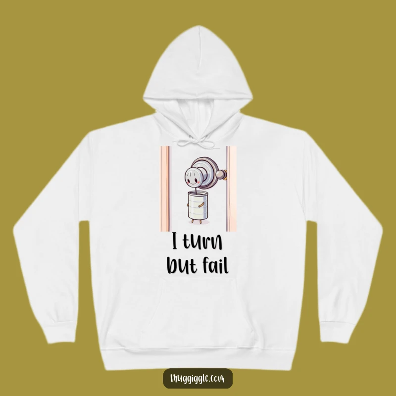 Funny Doorknob Can Hoodie: Cozy Up to Relatable Struggles, The Ultimate Funny Gift