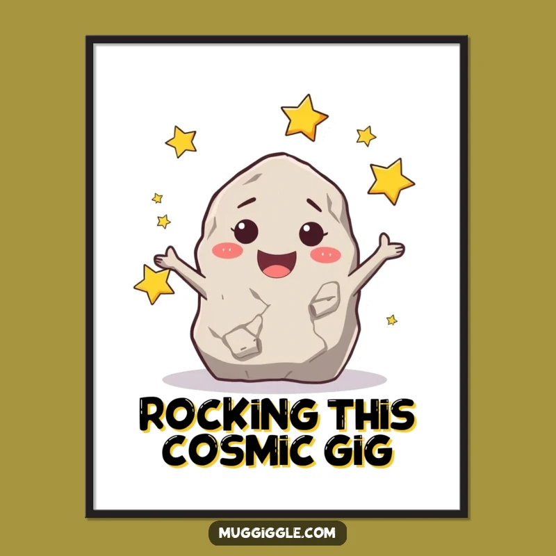 Free Printable Funny Wall Art: Juggling Rock Star, Stellar Downloadable Decor!