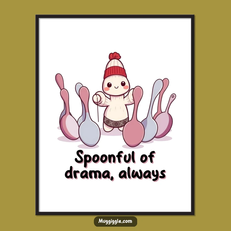 Funny Free Printable Wall Art: Sock Puppet Playtime Art Downloadable Decor