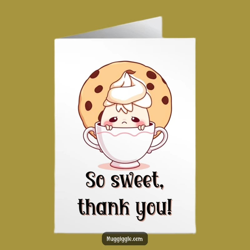 Funny Free Printable Thank You Card: Shy Teacup's Gratitude - Sweet Downloadable Gift!