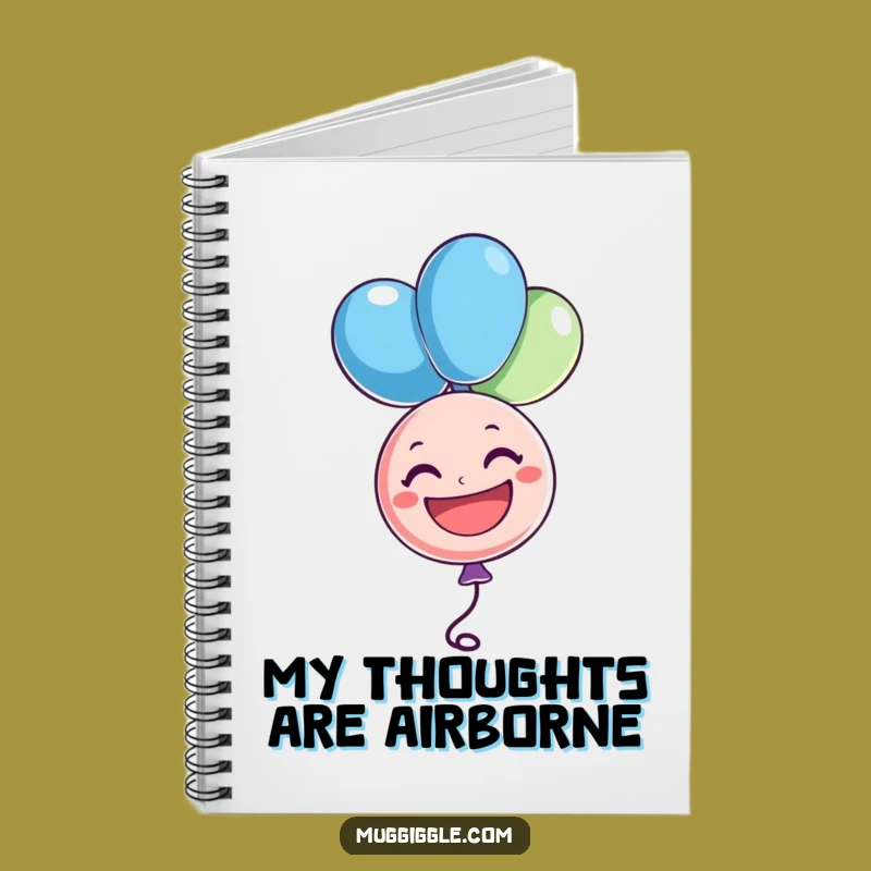 Funny Balloon Ideas Notebook: Cheerful Character Journal, Perfect Funny Gift