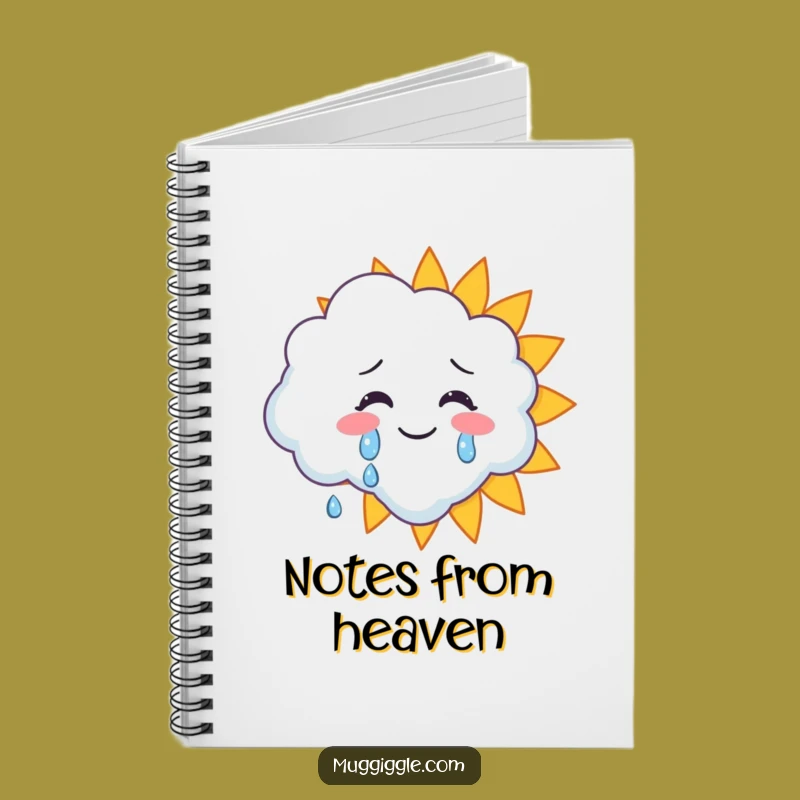 Funny Happy Tears Notebook - Jot Down Joyful Thoughts!