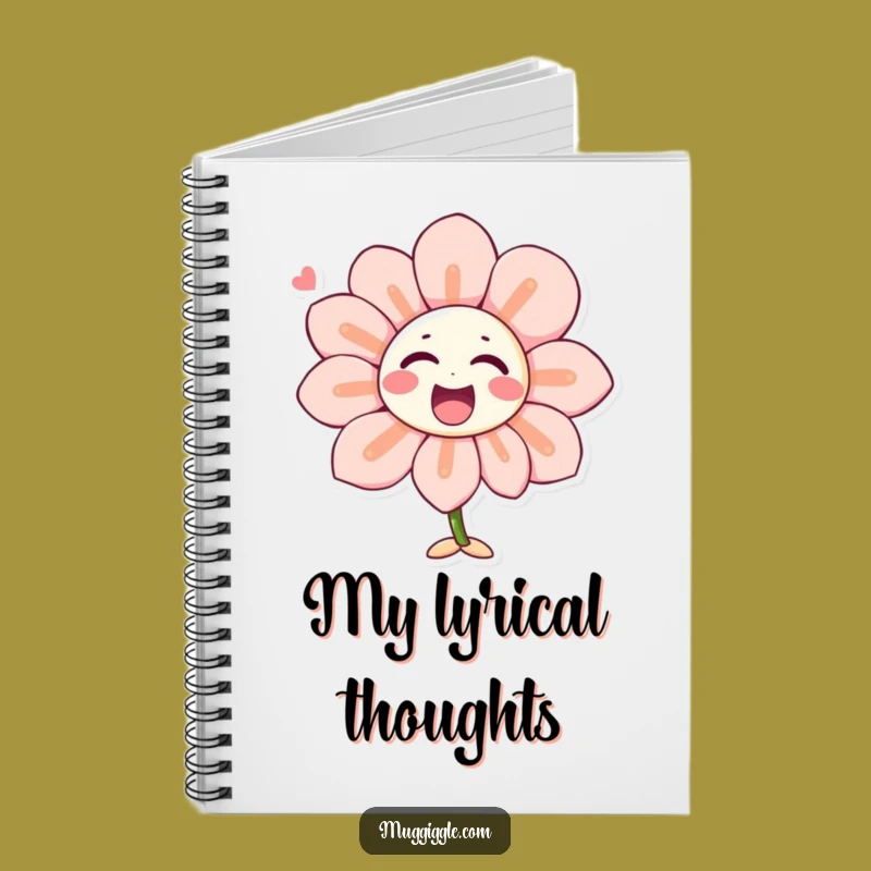 Funny Singing Flower Notebook: Laughter Petals Journal for Ideas