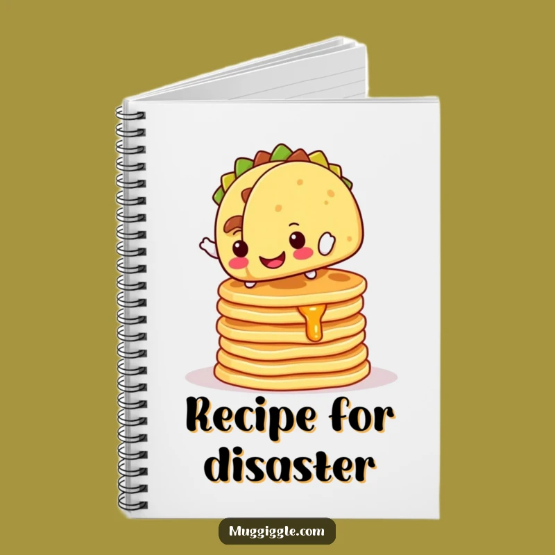 Funny Notebook: Taco Breakfast Balance Journal for Humorous Food Notes